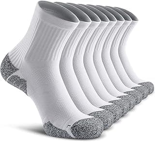 Cushioned Compression Sport Quarter Socks for Men Women Youth image