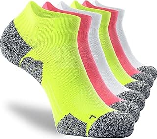 Unisex Cushioned Compression Athletic Ankle Socks Multipack image