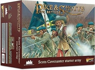 Warlord Games Pike & Shotte Epic Battles Scots Convenanters Starter Army Military Table Top Wargaming Plastic Model Kit 212013004 image