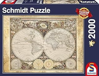 SCHMIDT Historical Map of the World Puzzle (2000-Piece)