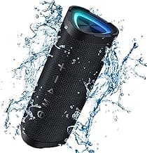 Vanzon Bluetooth Speakers, V40 Portable Wireless Speaker V5.0 with 24W Loud Stereo Sound, 24H Playtime, TWS & IPX7 Waterproof, Suitable for Travel, Home and Outdoors