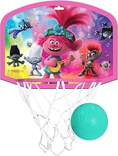 Hedstrom Over The Door Basketball Hoop Set, Trolls 2