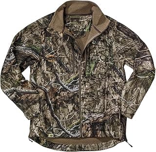 Mossy Oak Men's Sherpa Fleece Lined Camo Hunting Jacket image