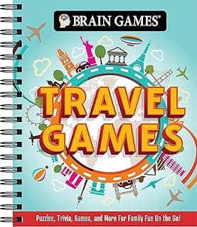 Brain Games - Travel Games: Puzzles, Trivia, Games, and More For Family Fun On the Go! image