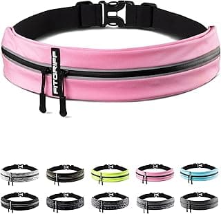 Fitgriff® Running Belt for Men & Women - Secure Jogging Pouch for Phone, Keys & Essentials - For All Cell Phones image