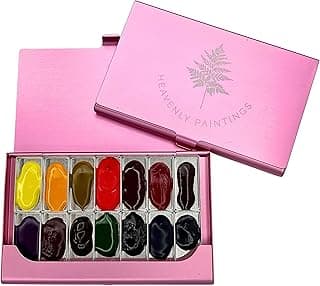 Watercolor Set | Professional Watercolor Paints with Watercolor Palette | Paint Kit for Travel | Water Color Paint Set of 14 Professional Watercolor Paint Pigments in Water Color Set (Pink) image