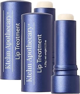 100% Natural Ultra-Hydrating Lip Balm | Lip Moisturizer + Conditioner-in-1 | Handcrafted with Shea Butter | Hydrate + Soften Dry or Chapped Lips | Silky Smooth, Never Waxy | Men & Women | Pack of 2 image