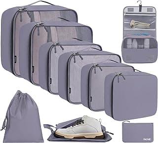10 Set/8 Set Packing Cubes Various Sizes Packing Organizer for Travel Accessories Luggage Carry On Suitcase