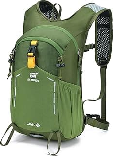 SKYSPER Small Hiking Backpack - 15L Travel Daypack Lightweight Bag Water Resistant Hiking Backpacks for Women Men image