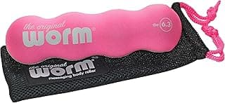 The Original Worm-Combines Massage Balls & Foam Roller for Neck, feet, Back, Shins, Calves, HIPS, Glutes. Portable. Great Travel Roller for Plane and car. Easy to use. image