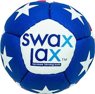 SWAX LAX Lacrosse Training Ball - Indoor Outdoor Practice Less Bounce & Rebounds image