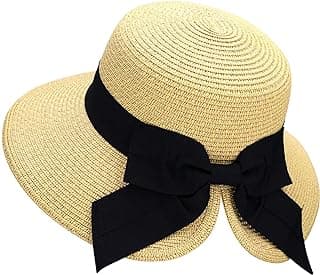 Verabella Sun Hats for Women UPF 50+ Women's Lightweight Foldable/Packable Beach Sun Hat image
