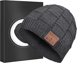 Bluetooth Beanie Hat Headphones Unique Tech Gifts Stocking Stuffer image