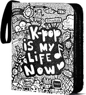 Kpop Photocard Binder Holder 440 Pockets Album A5 3 Ring Binder Pages, Photo Card Protectors for 440 Cards image