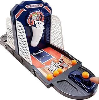 Basketball Shooting Game,Tabletop Arcade Basketball Game,Finger Basketball Shots Game, Ideal Sports Basketball Toy for Kids & Adults image