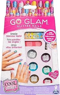 Cool Maker, GO GLAM Glitter Nails DIY Activity Kit for 5 Manicures, Arts & Crafts Christmas Gifts for Kids Ages 8 and up image