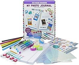 Kid Made Modern My Photo Journal - Scrapbooking Kit for Kids Ages 6 7 8 image