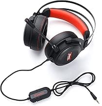 Gamer Headset with Microphone | 3D HD Stereo Sound Video Gaming Wired Headphones for PS4 & PS5 Console, Xbox Series X & Xbox One, Switch, PC | 3.5mm Audio | Playstation 4 Accessories image