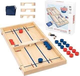 The Classic Slingshot Game - Fast Action Two Player Foldable Game for Ages 6 and Up. Spare Parts Included image