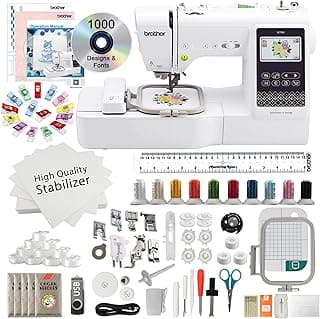 Brother SE700 Embroidery & Sewing Machine with Starter Bundle image