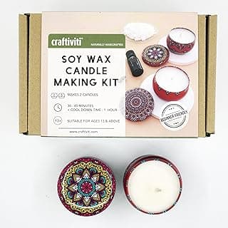 Craftiviti Soy Wax Candle Making Kit - DIY Mini Crafti-Kit image