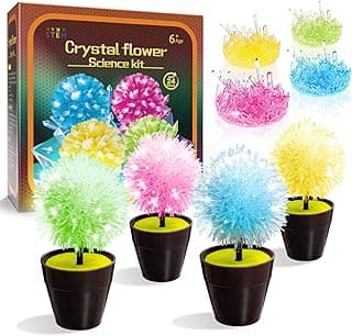 Crystal Growing Kit, STEM Projects for Kids Ages 8-12, Exciting Science Kits for Kids, DIY Educational Science Experiments Lab Specimens Toys Gifts for 7 8 9 10 Year Old Boys and Girls image