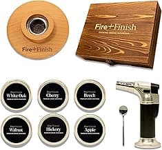 Cocktail Smoker Kit w/ 6 Flavors Wood Chips and Premium Wooden Gift Box. Old Fashioned Cocktail Kit - for Whiskey - Bourbon Gifts - Gift for Men, Dad, Holidays, Labor Day image