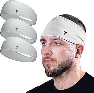 Running Headband for Men & Women – Lightweight Moisture-Wicking Non-Slip Sweatband 4-Way Stretch Breathable, for Gym, Yoga, and Outdoor Activities