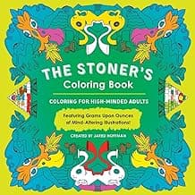 The Stoner's Coloring Book: Coloring for High-Minded Adults image