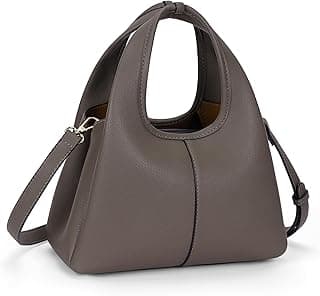 Small Tote Bag for Women Trendy Shoulder Handbag Pebble Leather Top-handle Satchel Bag Designer Crossbody Tote Purse image