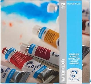 Van Gogh Watercolor Paint Set, 20x10ml Tube Set image