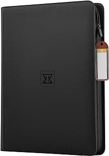 1000+ Trading Card Binder, 16 Pocket Zip Card Collection Binder Card Album Compatible with TCG, MTG, Baseball Cards, Sports Cards and More (Black) image