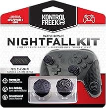 FPS Freek Battle Royale Nightfall Performance Kit for Nintendo Switch Pro Controller | Includes Thumbsticks and Grips | Black