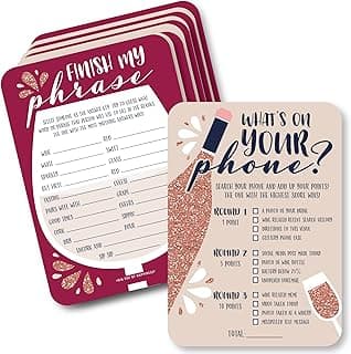 Big Dot of Happiness But First, Wine - 2-in-1 Wine Tasting Party Cards - Activity Duo Games - Set of 20 image