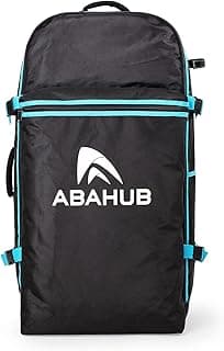 Abahub Premium iSUP Bag with Wheels, Travel Carrying Backpack for Inflatable Stand Up Paddleboards, Paddle Board Accessories image
