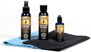 MusicNomad Guitar Complete Cleaning & Care Kit: Cleaner, Polish, Fretboard Oil & 2 Cloths (MN108) image