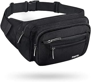 Waist Pack Bag Fanny Pack for Men&Women Hip Bum Bag with Adjustable Strap for Outdoors Workout Traveling Casual Running Hiking Cycling image