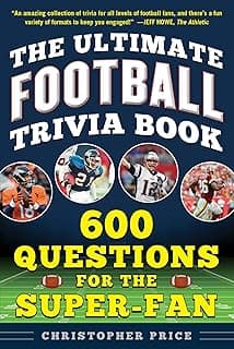 Ultimate Football Trivia Book: 600 Questions for the Super-Fan image