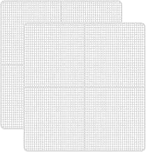 CROWNFUL Food Dehydrator Machine Mesh Screens, BPA-Free Plastic Dryer Sheets for Fruit, Meat, Grapes, Herb, Vegetable, Nuts, 2Pack, White image