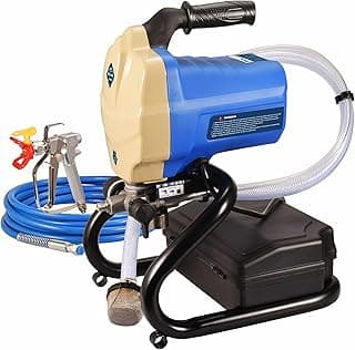 Dynastus Electric Stand Airless Paint Sprayer, with 3000PSI High Pressure 7/8HP Power image