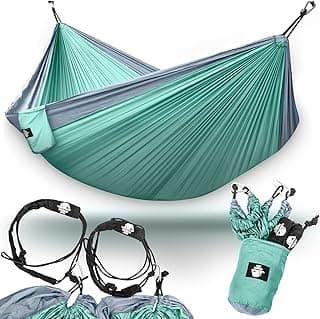 Hammock - Hammocks - 2 Person Hammock - Tree Hammock - Double Hammock - Portable Hammock - Outdoor Hammock - Hammock - Travel Hammock - Hammocks for Outside - Heavy Duty Hammock