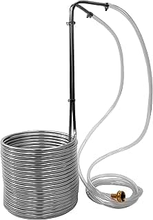 W3850-SSV 3/8" x 50' Stainless Steel Wort Chiller, Silver image