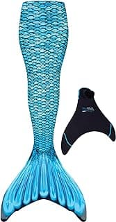 Fin Fun Mermaidens - Mermaid Tails for Swimming for Women, Teens and Adults with Reinforced Tips and Monofin image