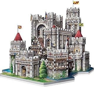 WREBBIT3D King Arthur's Camelot 3D Jigsaw Puzzle (865-Piece)