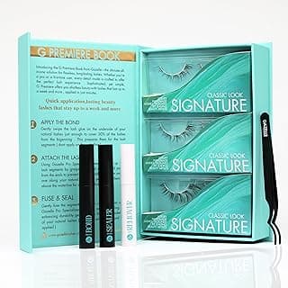 GAZELLE Luxury Natural Lash Clusters Kit, Soft Korean Silk PBT Fibers Eyelash Extension Kit, (3-Pack with 10-12-14mm), DIY Fluffy Wispy Eyelash Clusters, Comfortable Wear, Lasts 10 Days, 30 Lashes