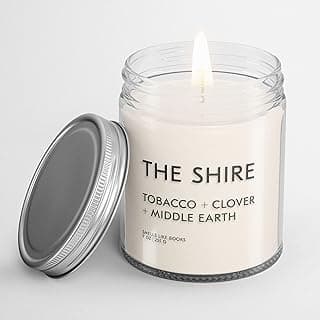 THE SHIRE Book Lovers' Candle | Book Scented Candle | Vegan + Cruelty-Free + Phthalte-Free image