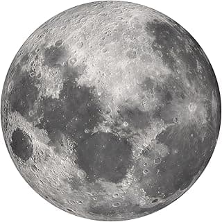 1000 Piece Puzzle for Adults, Space Moon Jigsaw Puzzles 1000 Pieces, Telescope Planet Close-up Round Puzzles, High Resolution, Matte Finish, No Dust Space Puzzle
