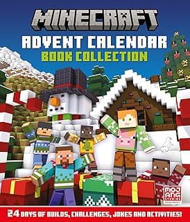 Minecraft Advent Calendar: Book Collection: An official Minecraft illustrated children’s Christmas advent calendar – perfect for kids aged 6, 7, 8, 9, 10 and 11 – new for 2024!