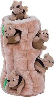 Outward Hound Hide A Squirrel Plush Dog Toy Puzzle, XL image