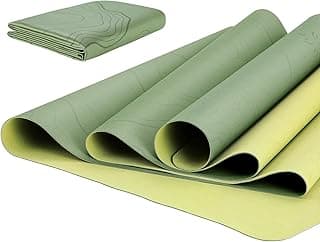 Sportneer Yoga Mat - Pro Non Slip Anti-Tear Workout Mat for Women and Men- Yoga Fitness & Exercise Mat for All Types of Yoga, Pilates, Floor Exercises, 72"x24" image